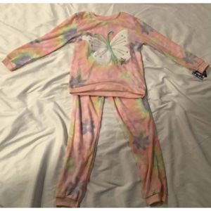Big Girls Pajama Set, 2 Piece M